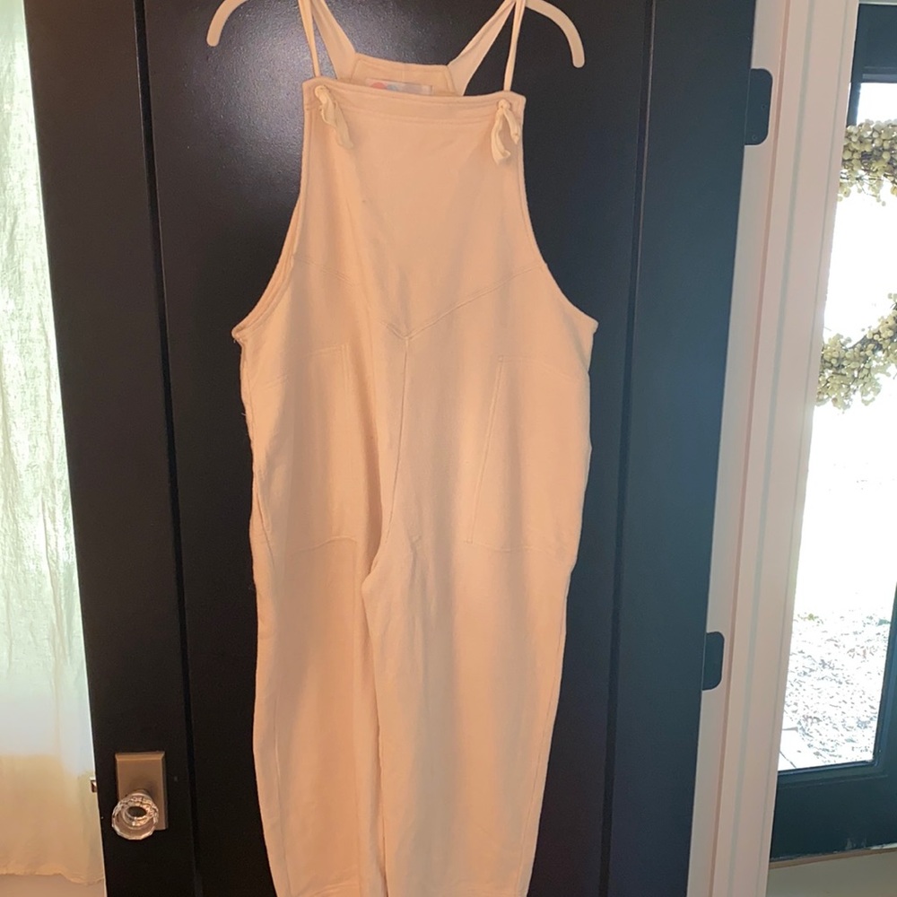 FP beach knit overalls